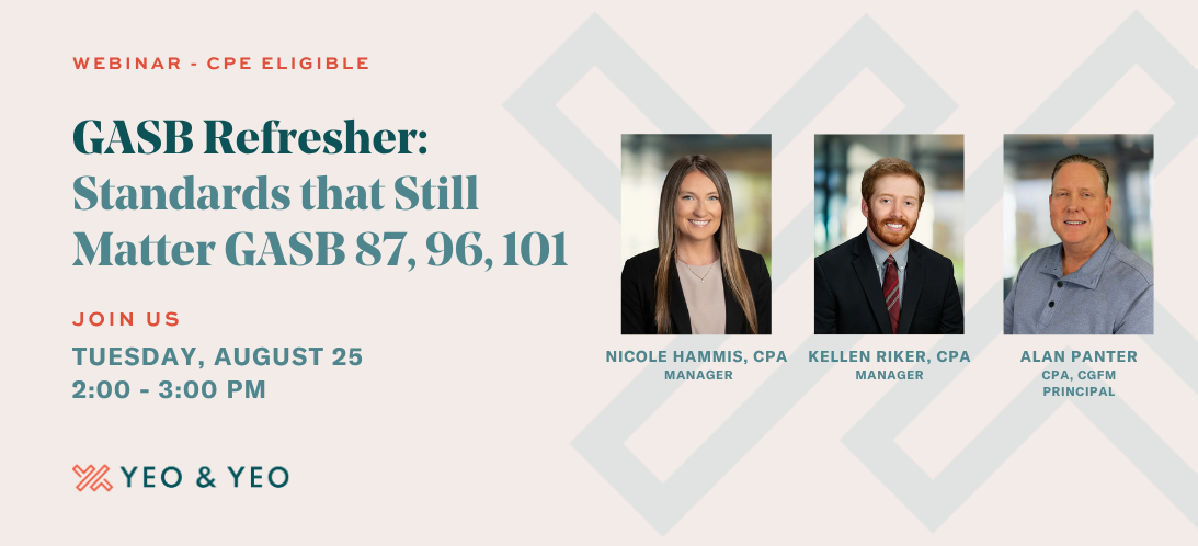 GASB Refresher: GASB 87, 96 & 101