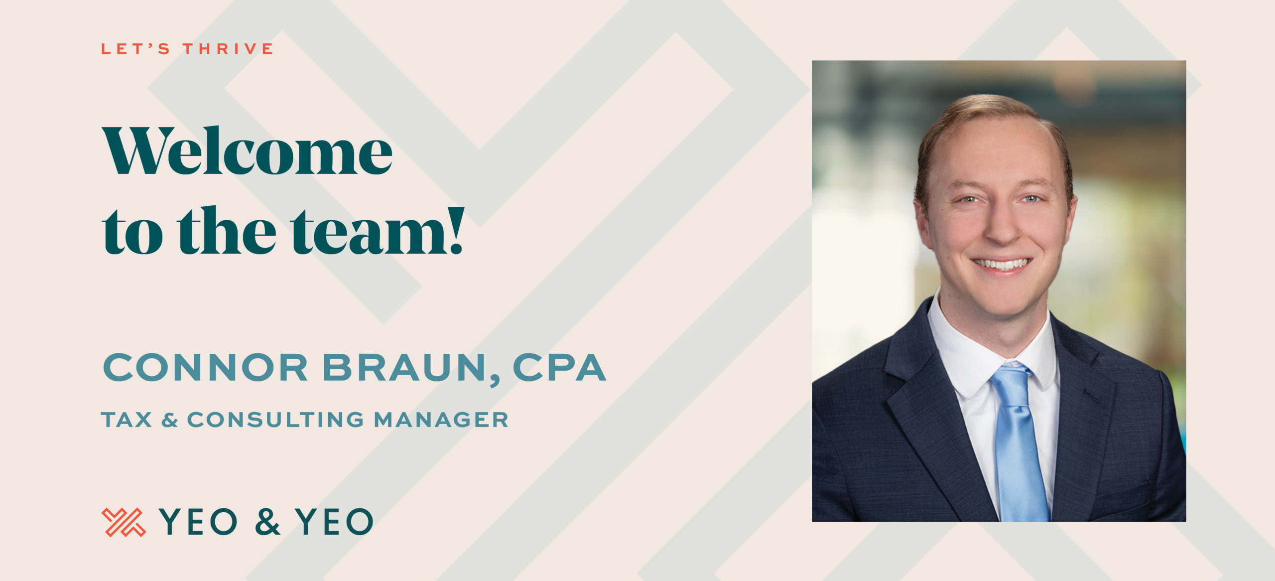 Yeo & Yeo Welcomes Connor Braun