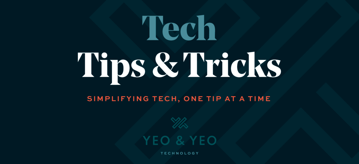 Technology Tips